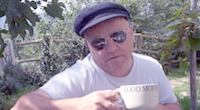 Darren Poyzer with coffee